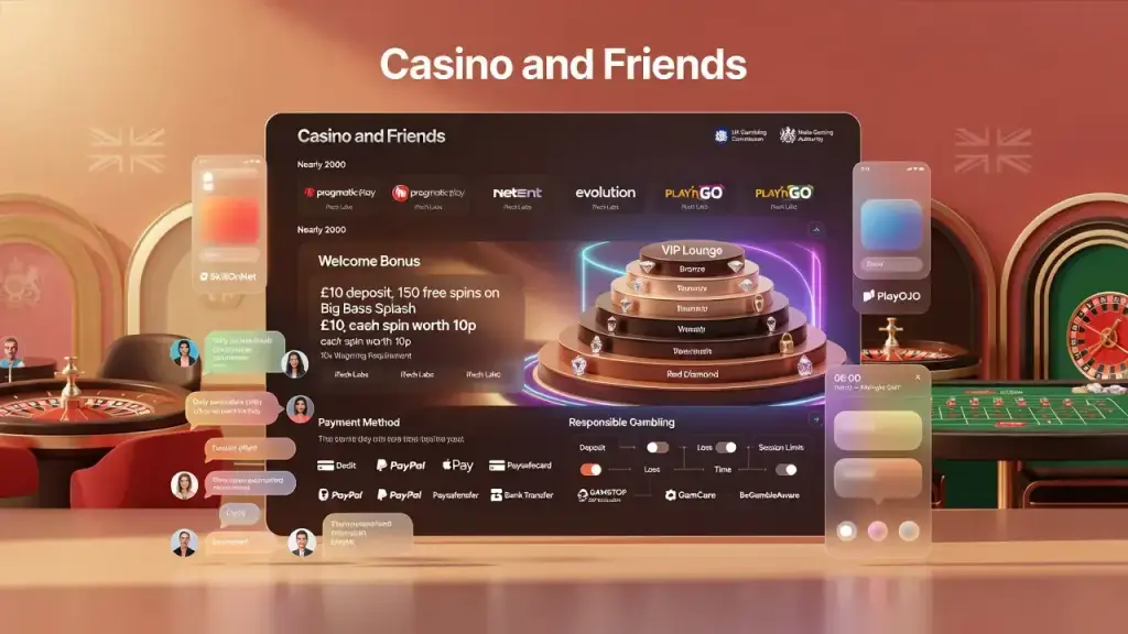 Casino and Friends Tests a Social Angle in a Crowded UK Market